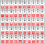 漢字　白文　サンプル２